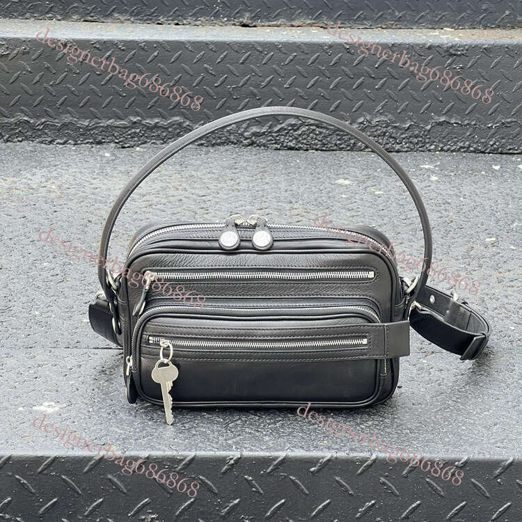 Designer Bag Tote Bag Shoulder Bag New Genuine Leather Multi-Compartment Zipper Handbag Key Pendant Underarm Motorcycle Fashion Single Shoulder Crossb