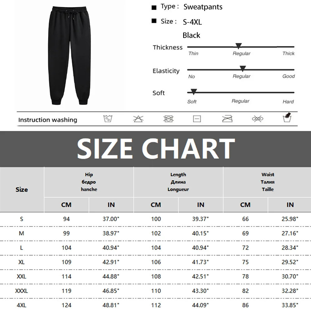 Mens sports pants spring and autumn wool casual drawstring pockets mens oversized 250403e