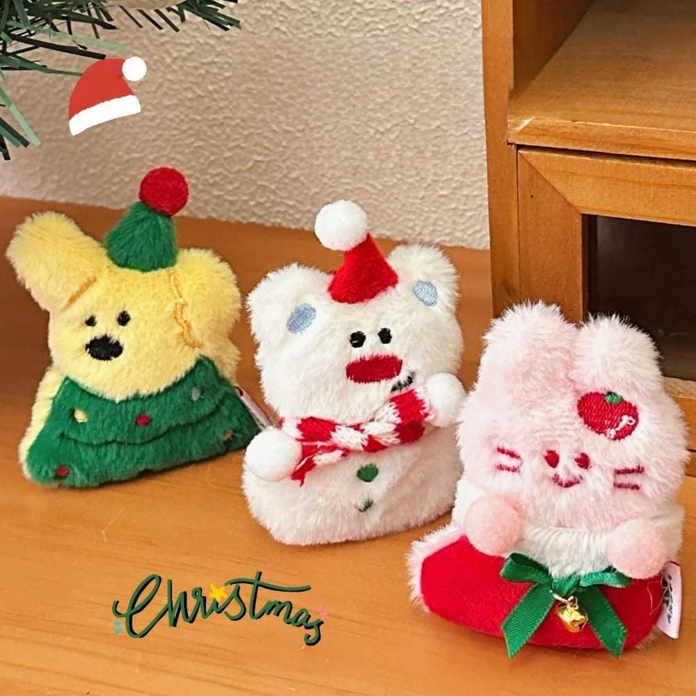 1/3 Pcs Christmas Plush Doll Pendant Girl Small Animal Decoration Cute Doll Keychain C251104