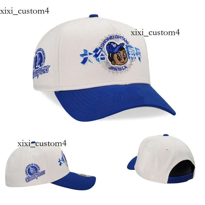Shohei Ohtani Snapback Hat Baseball Cap Snapbacks Hats White Color Adjustable Mix Match Order All Caps