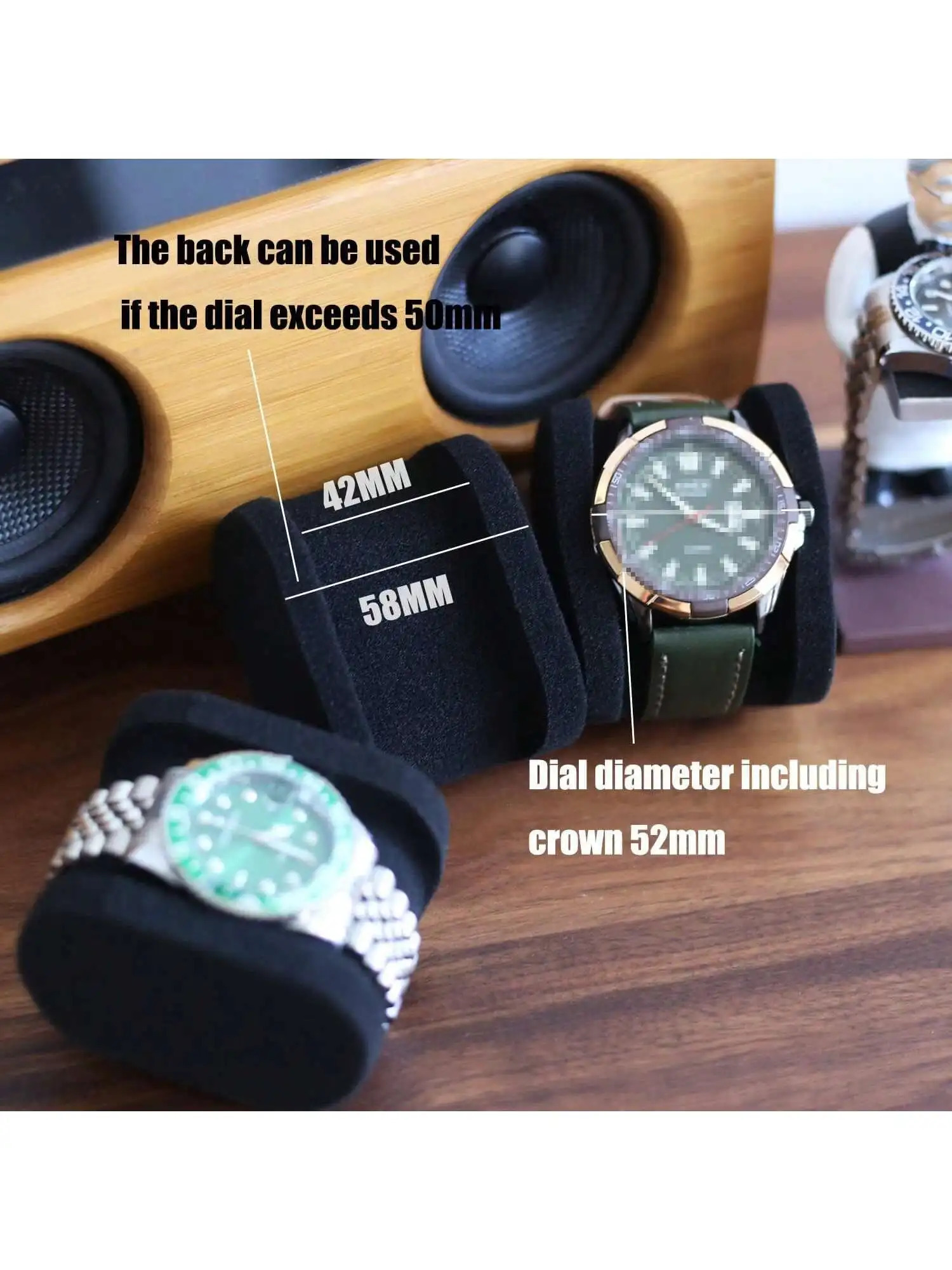 Portable Watch Travel Box Mens Watch Box Black 3 Slots Watch Scroll Travel Box Storage Box Display Box Travel Mens and Womens 251027