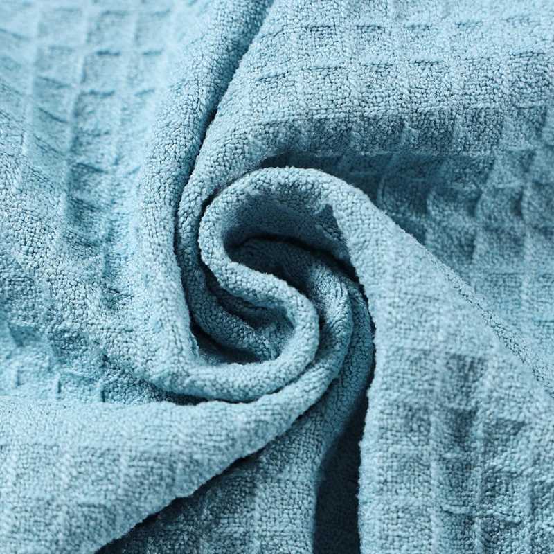 Waffle Robe Unisex Bath Robe Hooded Robe for Lovers 100 Cotton Winter Warm Bathrobe Sleepwear Homewear Autumn New C251104