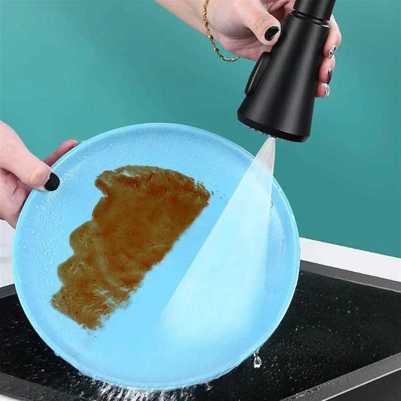 3 In1 Kitchen Replaceable Faucet Sprayer Nozzle ABS Durable Water Tap Water Basin Sink Shower Spray Mtifunctional Hydrant Y251104