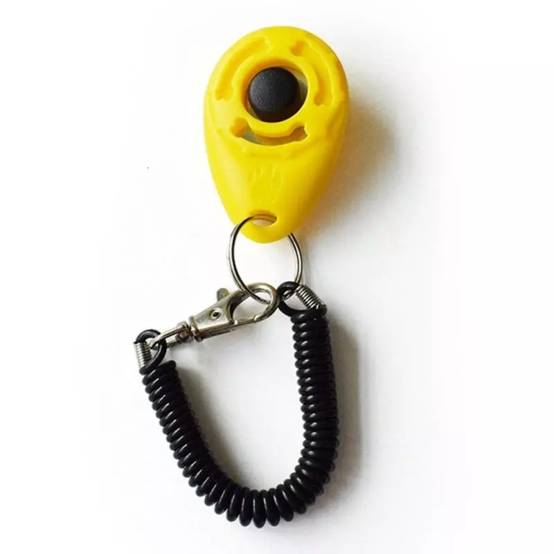 Pet Trainer Sound Toys With Straight Oval Shaped Horn Dog Clicker Portable Speaker