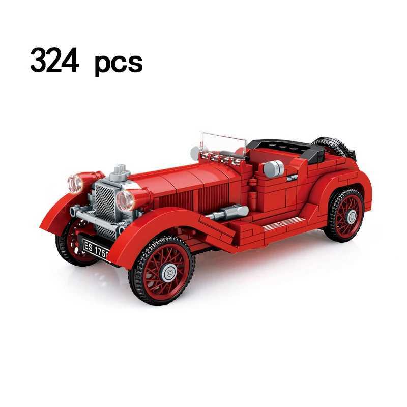 City Technique Speed Racing Car old Classic Sport Model Building Brick Super Racer Great Rally Vehicles Block Christmas gift Toy C251104
