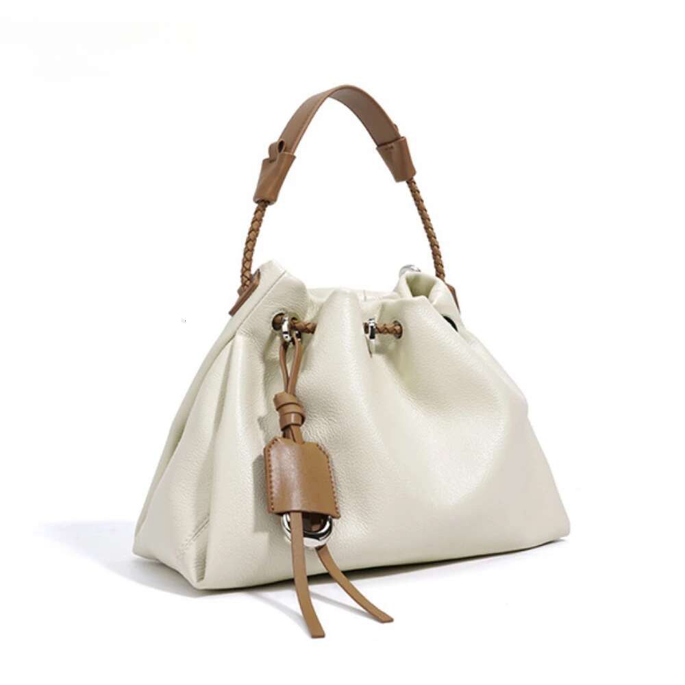 Frist Layer Cow Leather Woman Bags Chic Crossbody Messenger Spring New Designer Lady Satchel Tote 2025