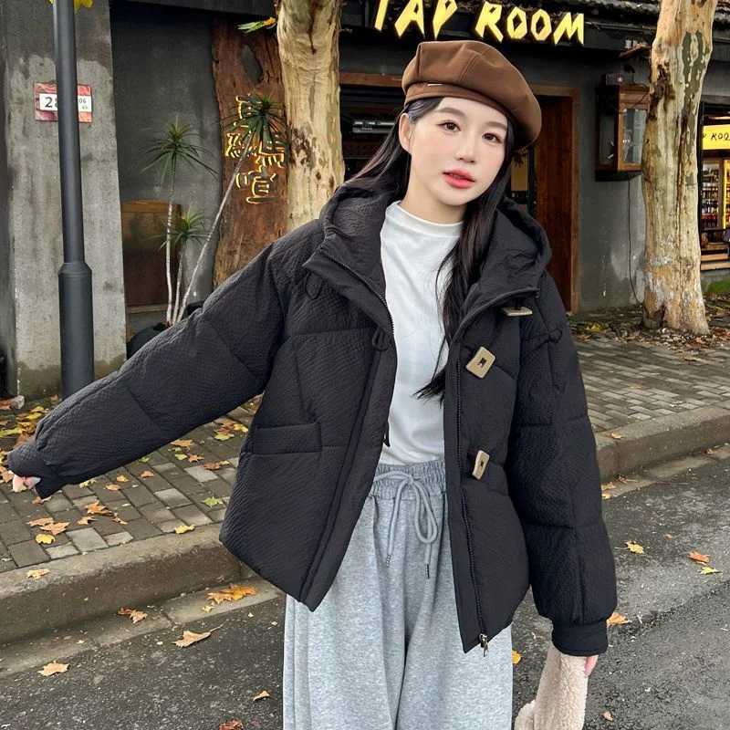 2025 New Fashion Women White Duck Down Jacket with Hood Autumn Winter Warm Over Size Casual Short Thick Outwear Female Coat J251104