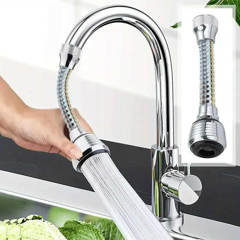 360 Rotating Kitchen Faucet Pressuri Anti-Splash Extended Filter Foam Universal Faucet Sprayer for Kitchen Y251104