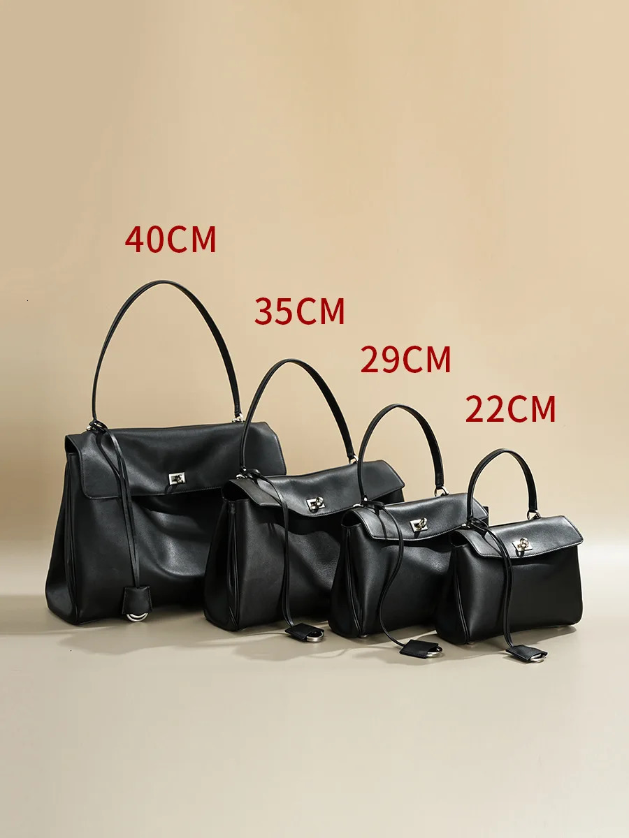 Rodeobag leather handbag single shoulder crossbody bag large capacity womens commuting highend tote 251103