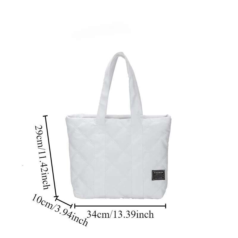 Fashionable and Versatile Large Capacity Nylon Cloth Women's New Shoulder Bag Street Trend Handbag Bolsa Feminina