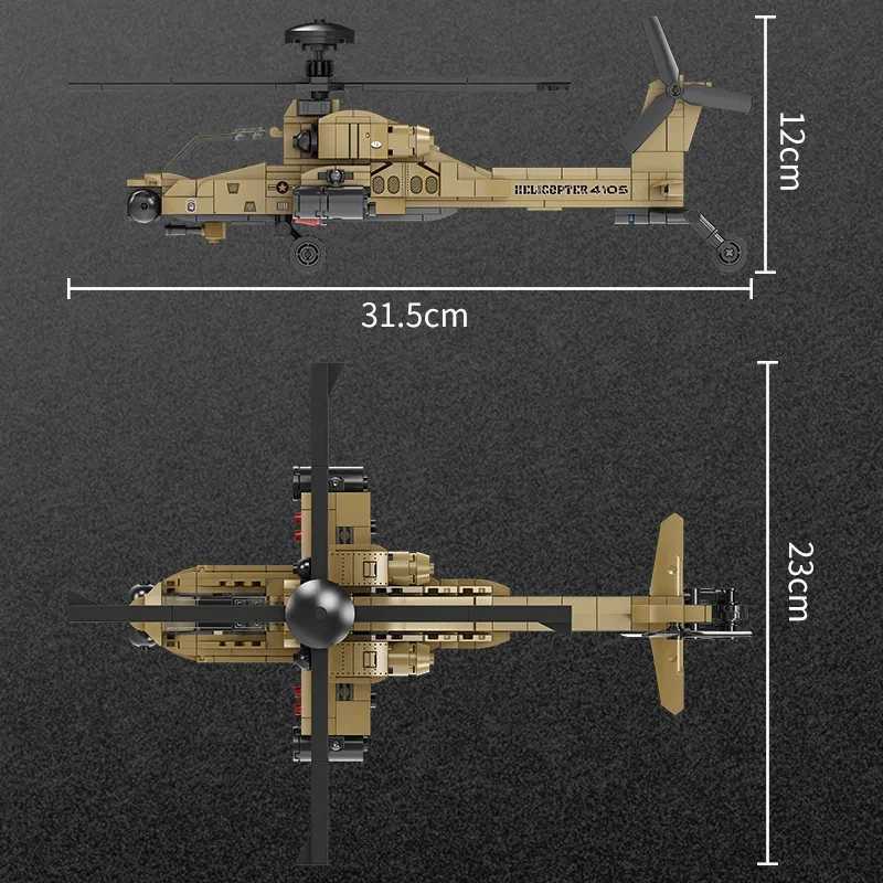 Creative Military Fighter Building Blocks Toy H20 WW2 J20 Bomber Model Assembly Model City Compatible Bricks Toys for 8 Boys C251104