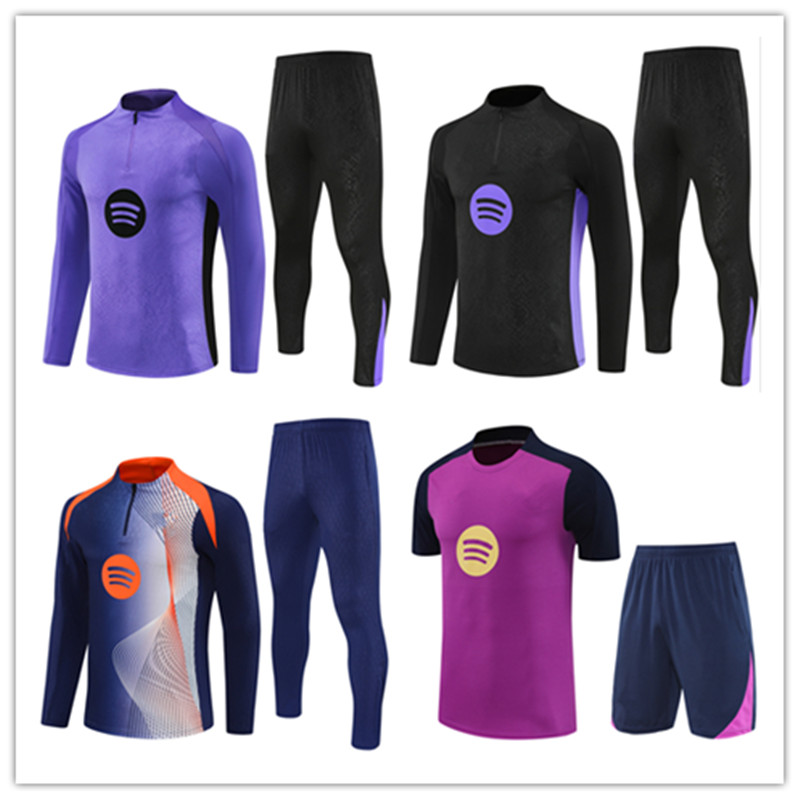 24 25 26 Barcelone Barcellona tracksuit training survetement kit chandal LAMINE YAMAL GAVI FERRAN PEDRI LEWANDOWSKI RAPHINHA Jerseys