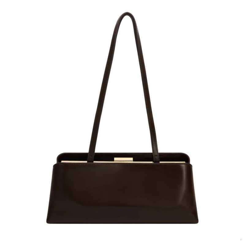 Chocolate clair Bag New Luxury Designer Shoulder Handbag Fashionable Top Handle Baguette Bag Ladies Elegant Clip bag X251104