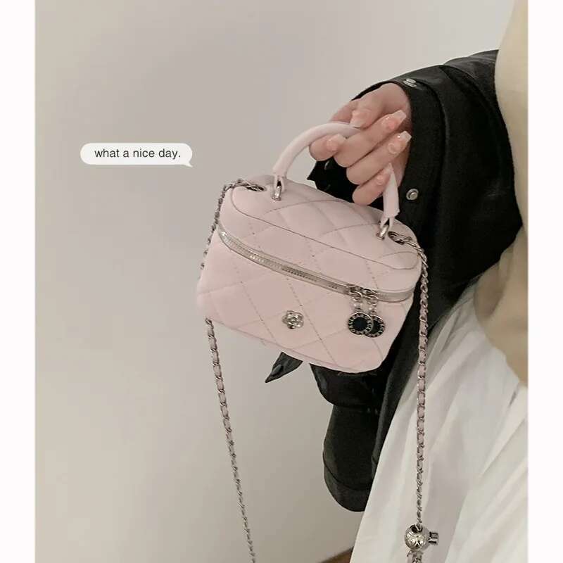 2024 Mini Box Crossbody Bags For Women Sg Brands Small Chains Shoulder Bag Square Purses And Handbags Tote Clutch