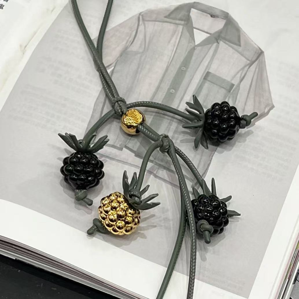 Bag charms Lavender Tomato vine charm in classic calfskin s Fashion style Woman Pendant suitable Cute Handbag Accessories TUES Z260130