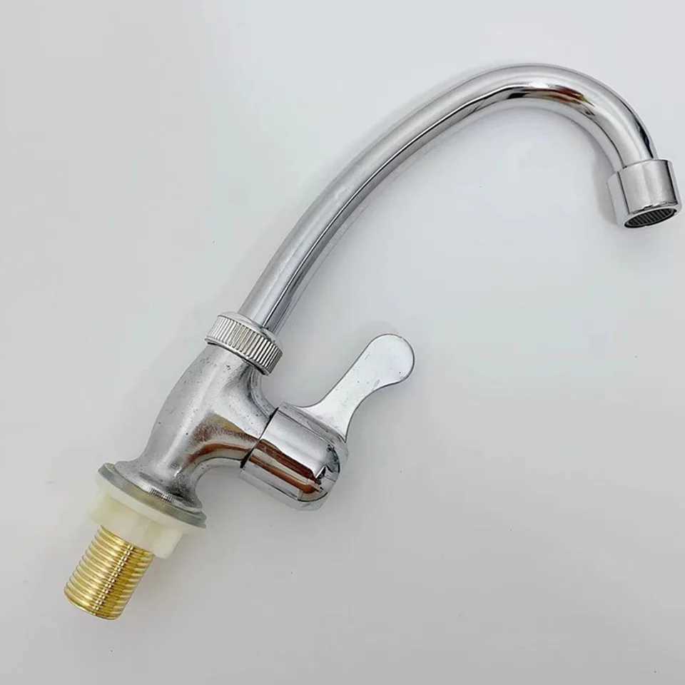Kitchen Vertical Dish Basin Faucet Plastic Steel Kitchen Faucet Water ifier Single Lr Hole Cold Tap Kitchen Accessories Y251104