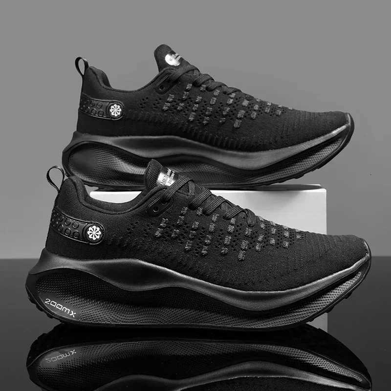 2024 Men Running Carbon Plate Cushioning Sports Training Jogging Shoes Unisex Sneakers Women Mesh Comfort Tennis Shoes for Men X251104