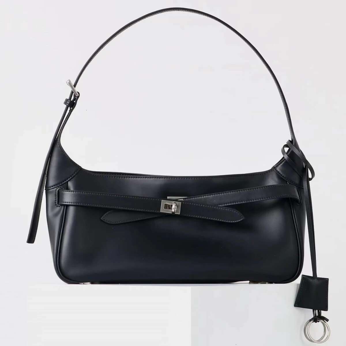 Genuine Leather Underarm 2025 New Niche Design Large Capacity Crossbody Tote Fashion Women Cowhide Handbag Shoulder Bag