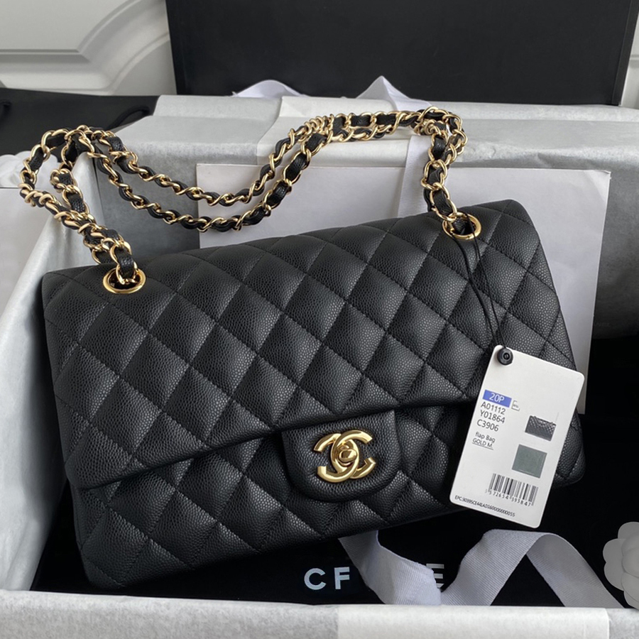 Designer bags Shoulder Bag Luxury Classics Caviar High Quality Plaid Buckle Flap Handbag Silver Gold Chain Leather And Metal Letter sheepskin Women's Fashion bag