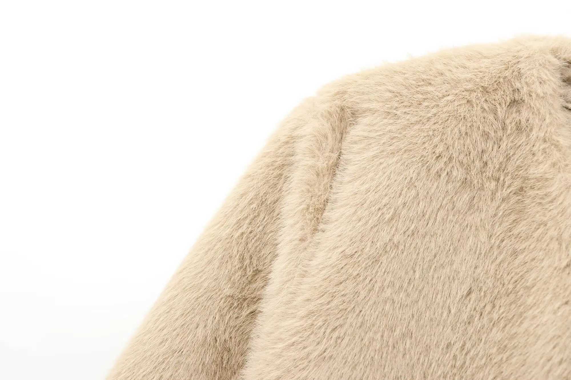 BSAY Autumn New Product 2025 Womens Simple Fashion Casual Round Neck Single breasted Decorative Short Coat J2511031