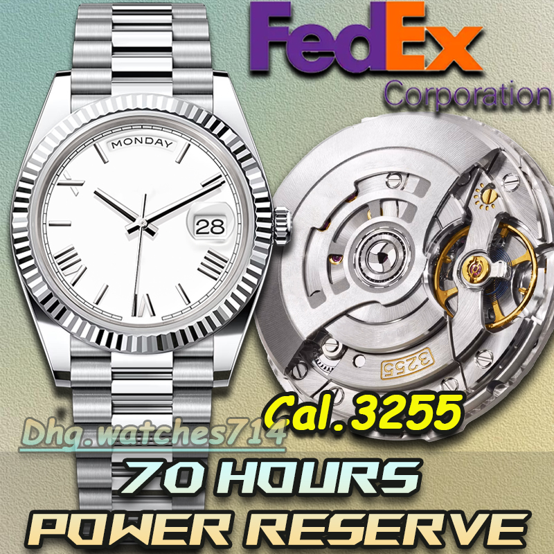 Mens Watch Designer Watches Men Super Qualtiy ARF Factory 40MM Cal.3255 Movement Automatic Mechanical Watch 904L Stainless Steel Sapphire Waterproof Send Fedex