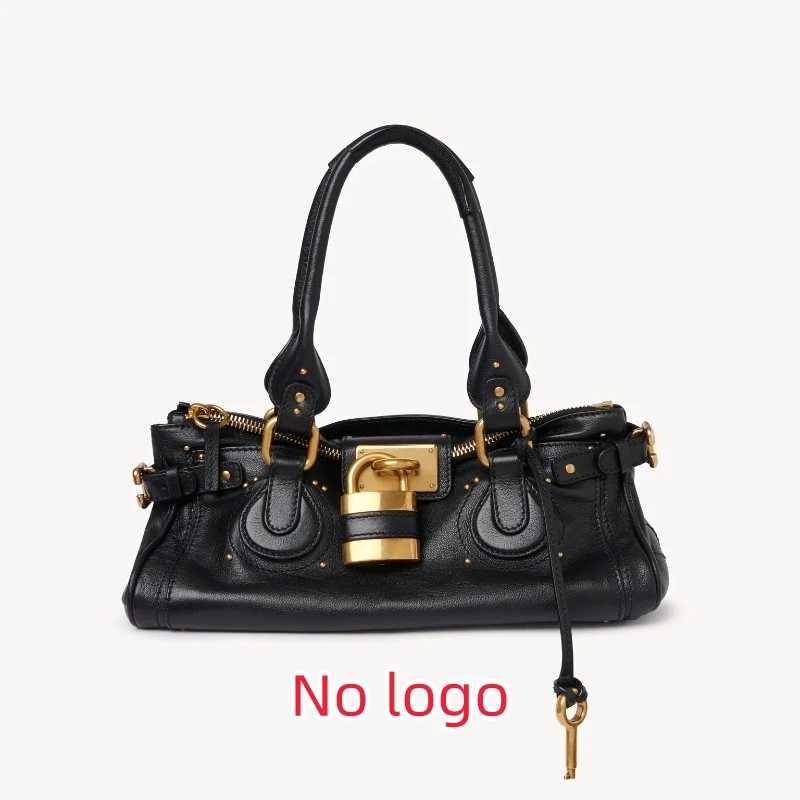 PADDINGTON BAG Womens Uni Bag Fashionable Top Handle Tote Bag with Golden Lock Luxury Design Shoulder Handbags for Ladies X251104