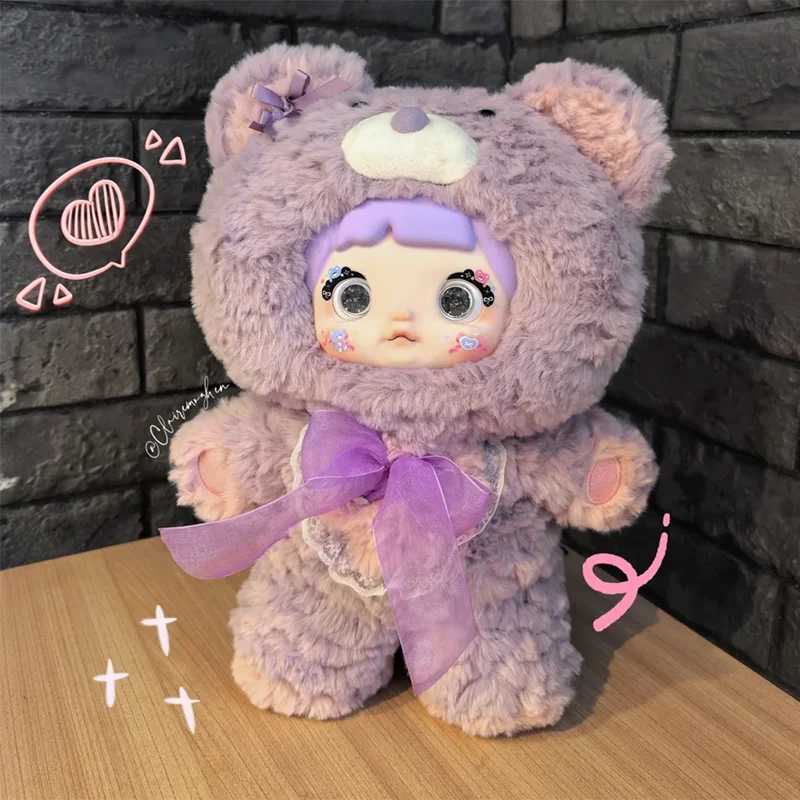 Nommi 400 Goodnight Bear Series Blind Box Fashion Plush Cute Dolls Desktop Ornaments Mystery Box Collect Toys Christmas Gifts L251103