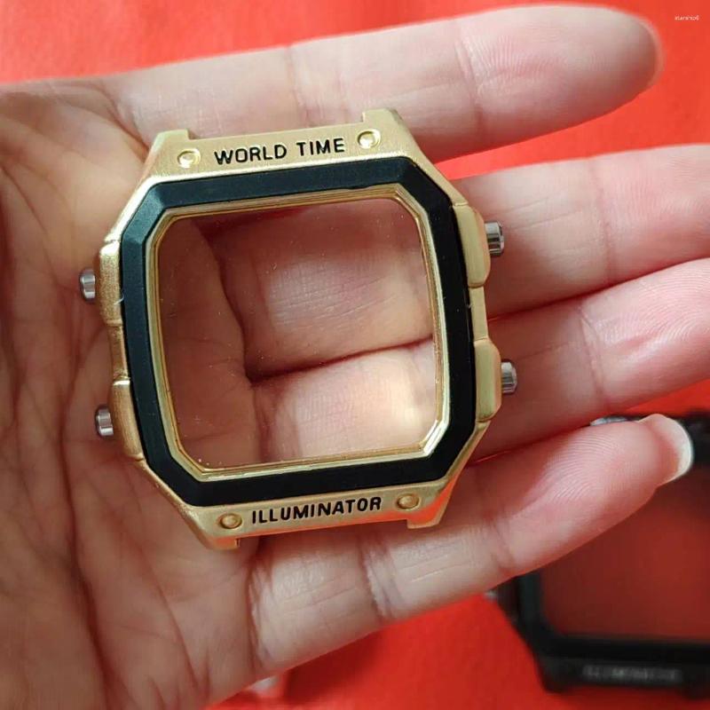 Watch Bands 2025 Compatible With For Bifanxi AE1200 All Metal Case Back Cover Waterproof Ring Screw Included