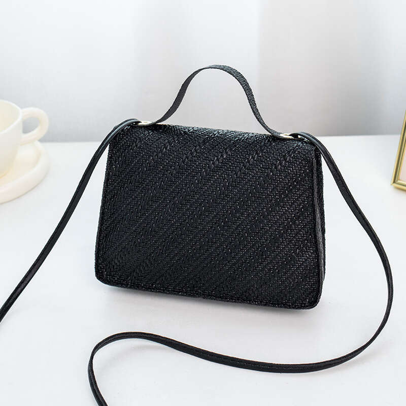 Small fashionable embossed women's fresh and sweet drawstring crossbody shoulder bag, small square bag