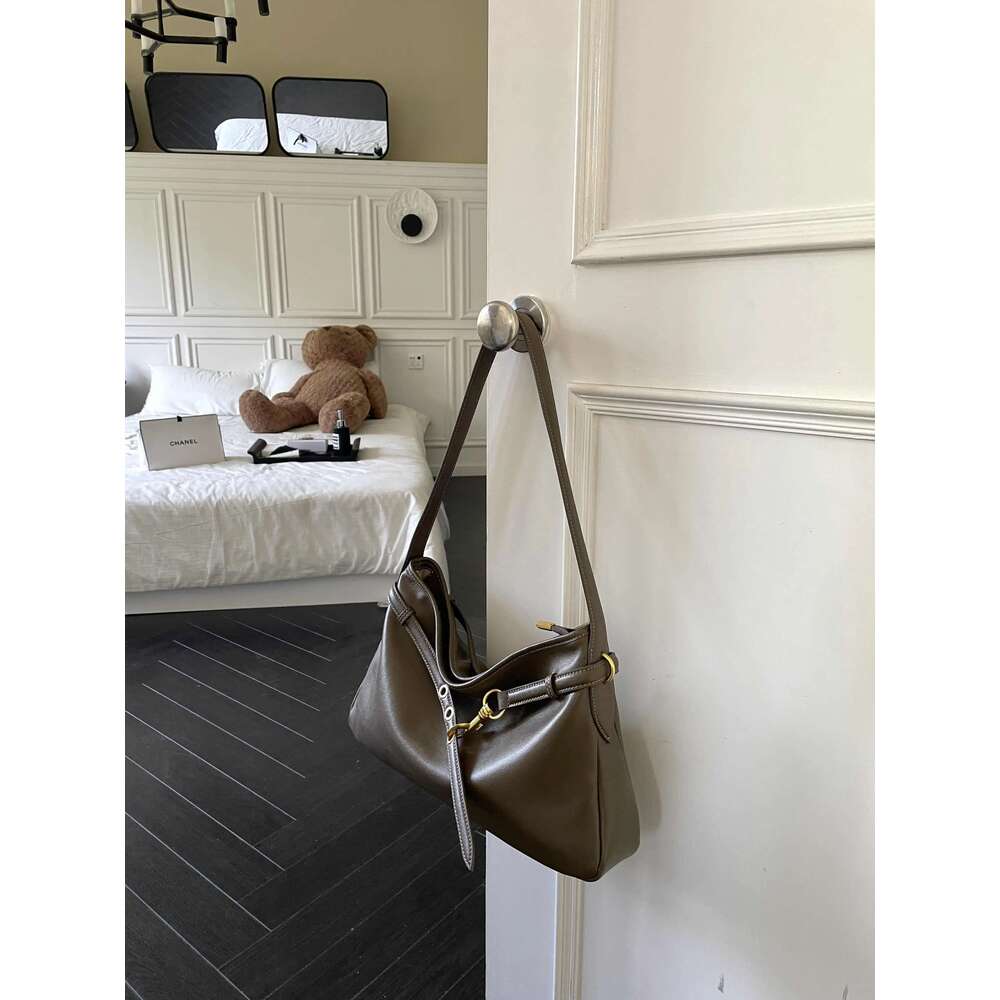 2025 New Genuine Leather Handbag And Saddle Women Bags Underarm Lady Purse Shoulder Messenger Mini Bag Daily Pouch