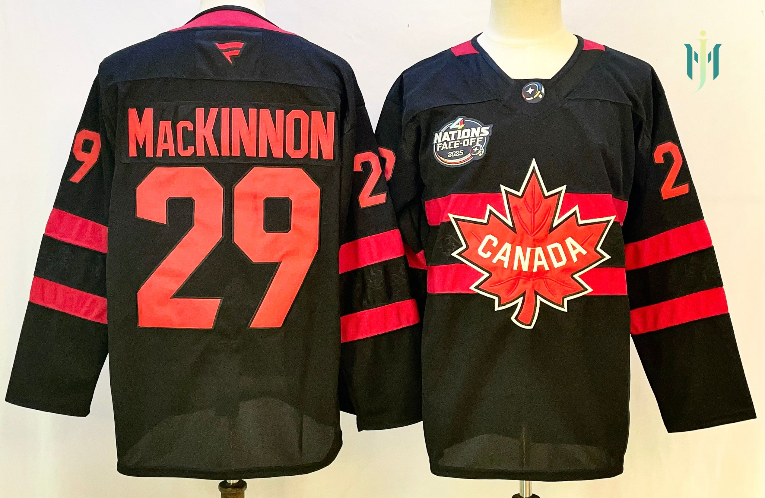 Team Canada 2025 Four Nations FaceOff Jersey 87 Sidney Crosby Nathan MacKinnon Brad Marchand Mitch Marner Cale Makar STITCHED HOCKEY JERSEY 97