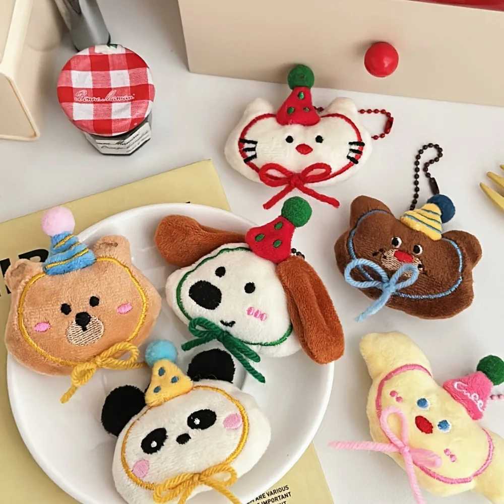 3/4/6 Pcs Cute little animal doll pendant versatile toy accessory keychain pendant C251104