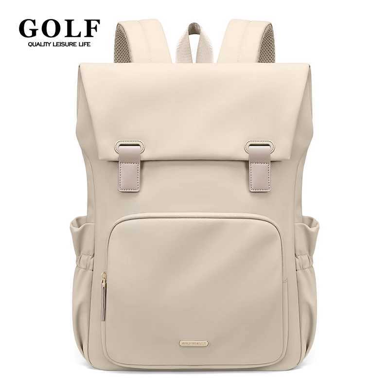 GOLF Womens Backpack Anti Theft Laptop Backpack Ladies 16 Inch Compartment Work Elegant Cute Notebook Back Pack Bags WaterproofC250403
