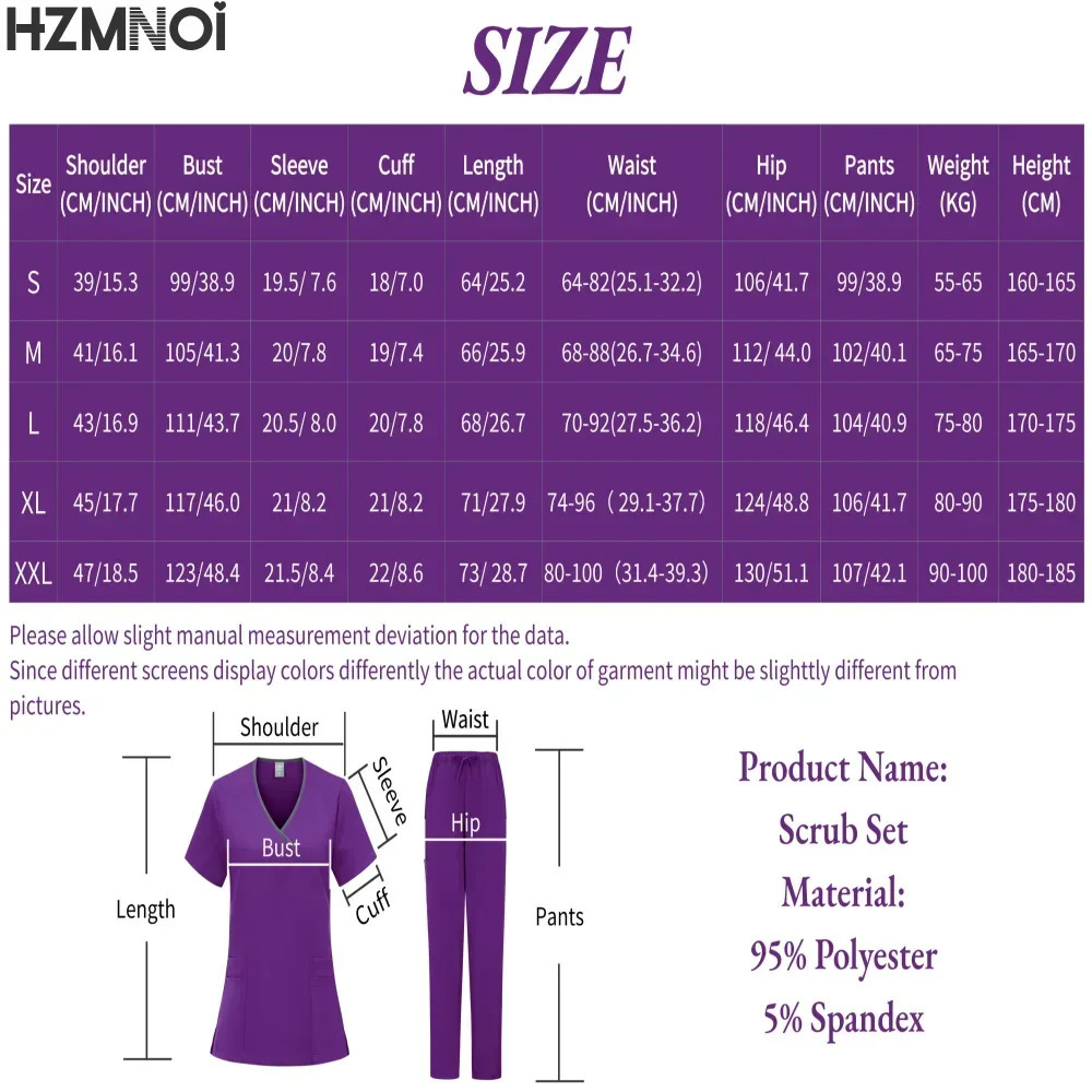 Beauty Salon Women Work Uniforms Plus Size Short-sleeved Health Services Suits Working Suits Summer Fashion Pet Scrubs Costume 250403