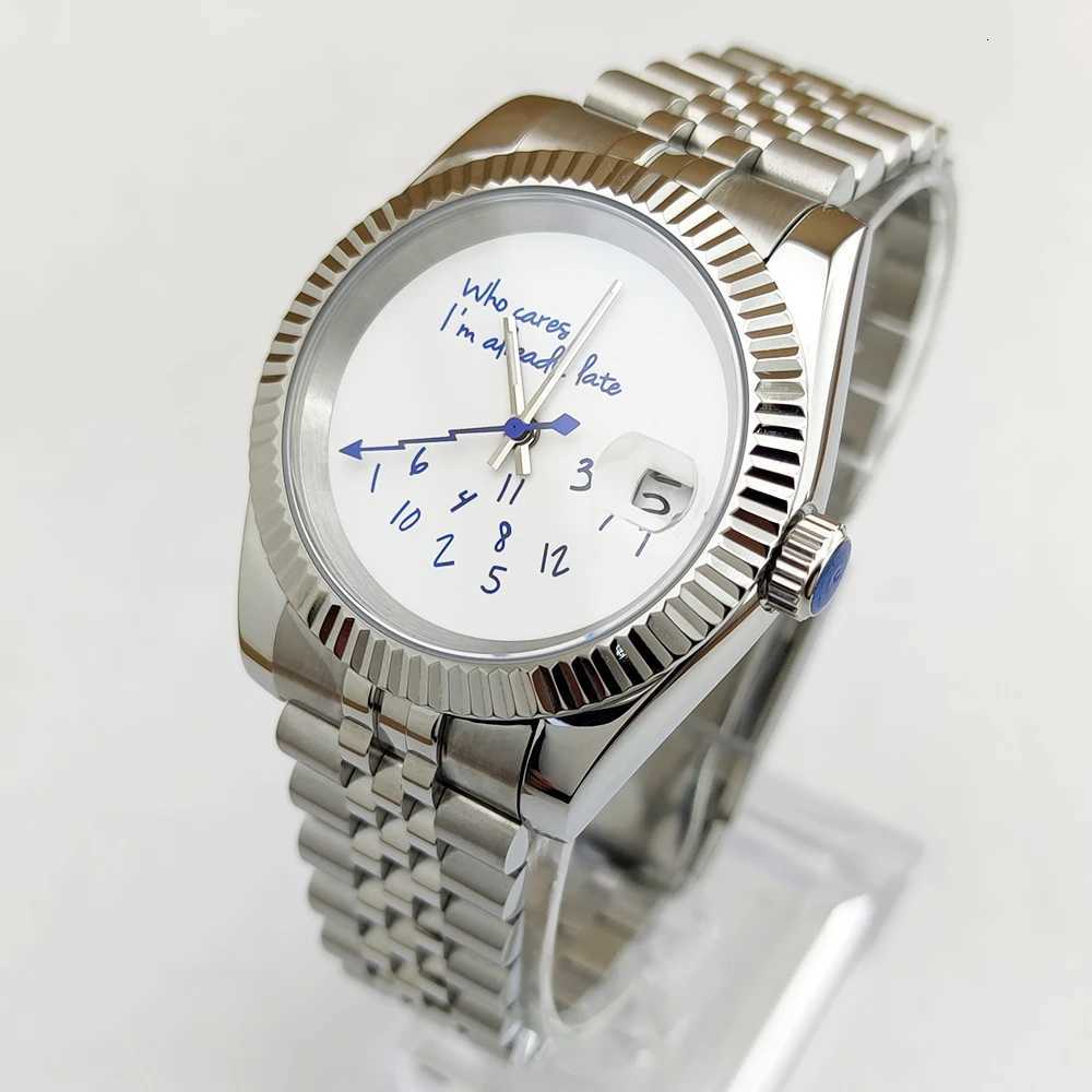 39mm/36mm case NH35 Who cares Im alrea late Mens luxurious Suitable for NH35 Autatic MovementW251104