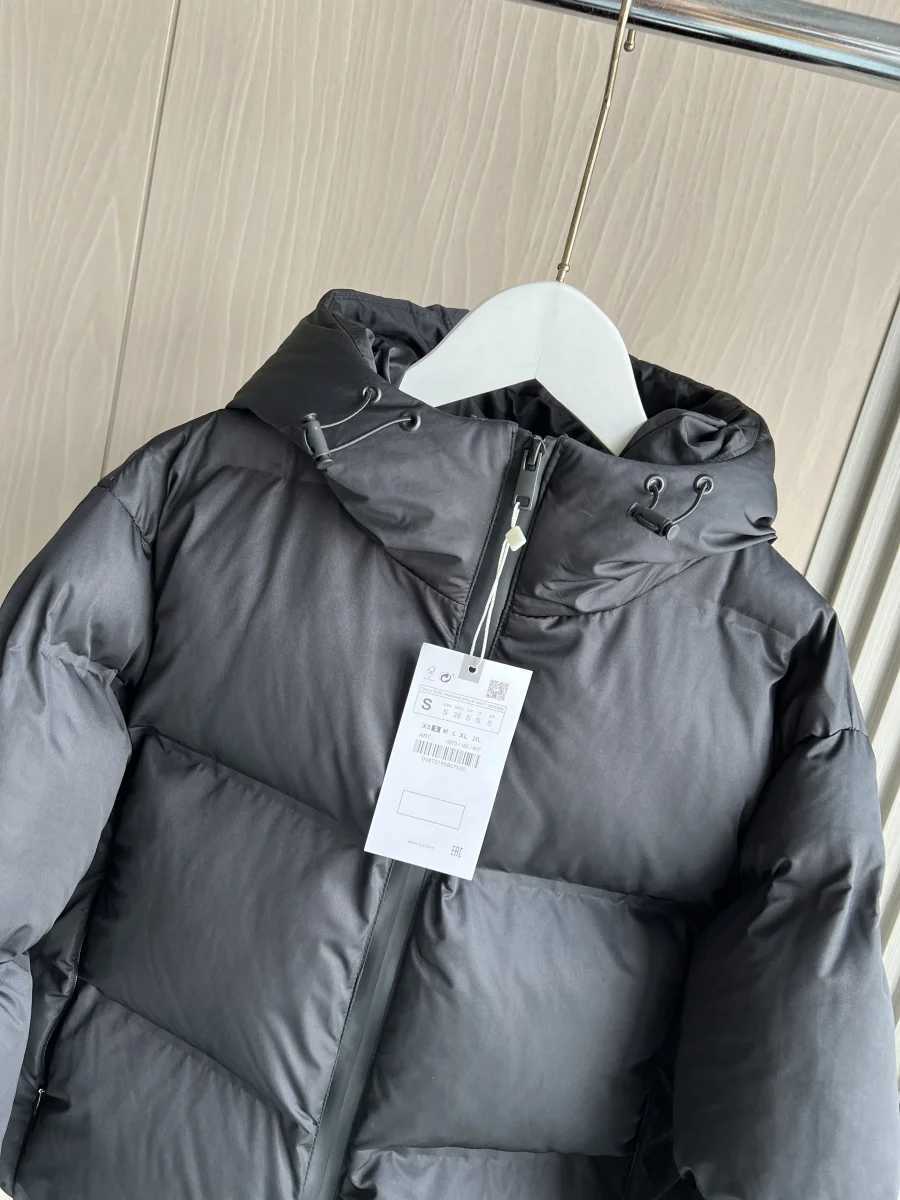 ETJ Fall/Winter 2025 New Womens Short hooded thick cotton jacket Pressed rubber sports coat 4341749 J251104