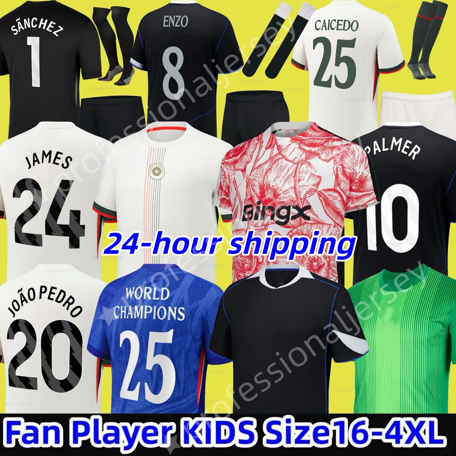 ENZO CFC NKUNKU NETO PALMER 120th Anniversary soccer jersey 25 26 Soccer shirts pedro DELAP MUDRYK Madueke 2025 2026 football shirts top adult kids CAICEDO N.JACKSON