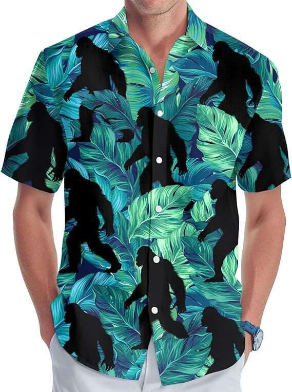 Summer plus size men's digital printed short sleeved shirt source manufacturer 2025 new casual versatile fashion clothing