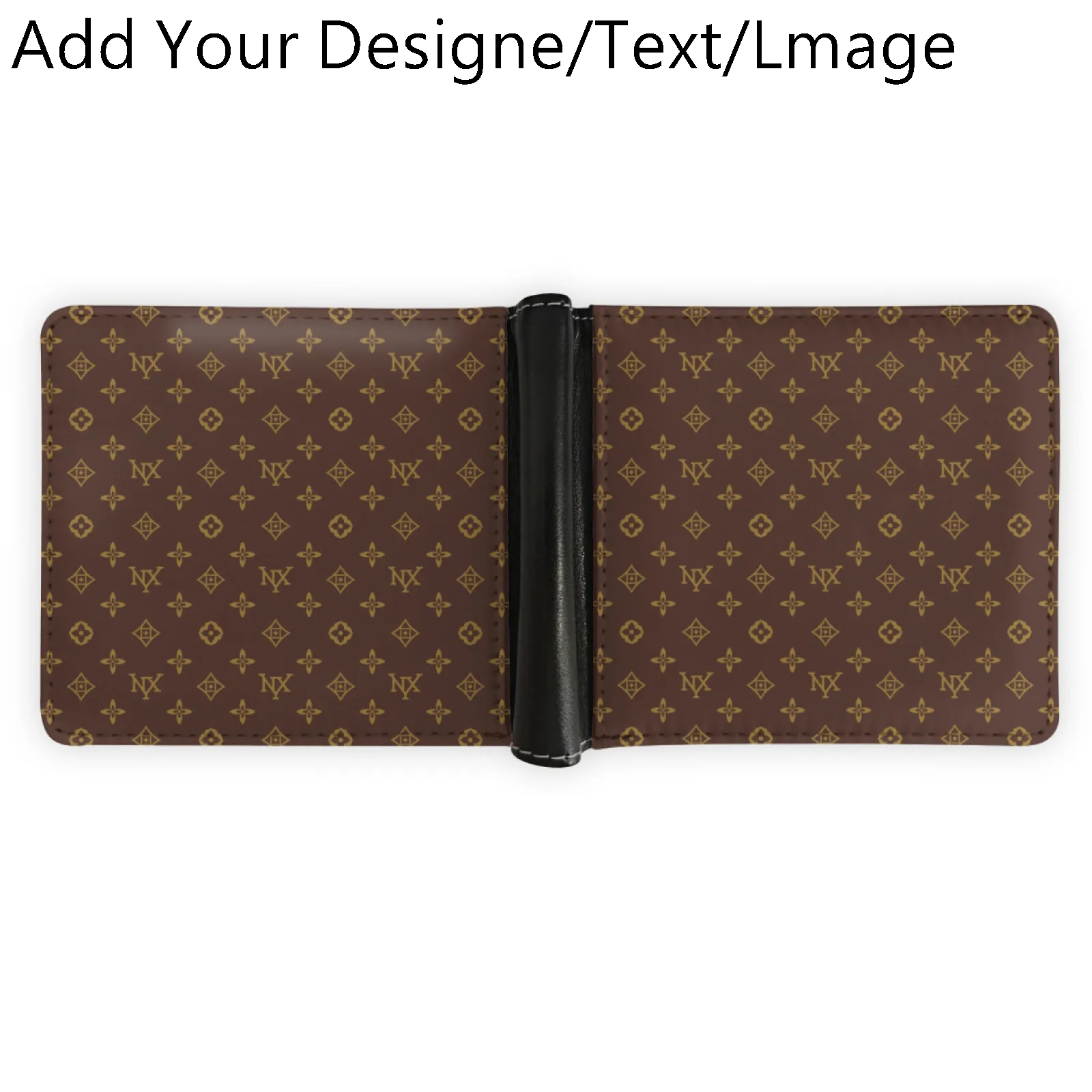 Custom NXY High quality designer bag luxury bag wallet Women short wallets card holder mens Fashionable and versatile classic brown flower wallets wit
