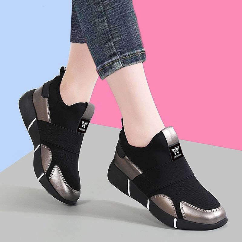 2024 New Women's Old Beijing Cloth Sports and Leisure Running Soft soled Loose Comfortable Work Travel Shoes for Women