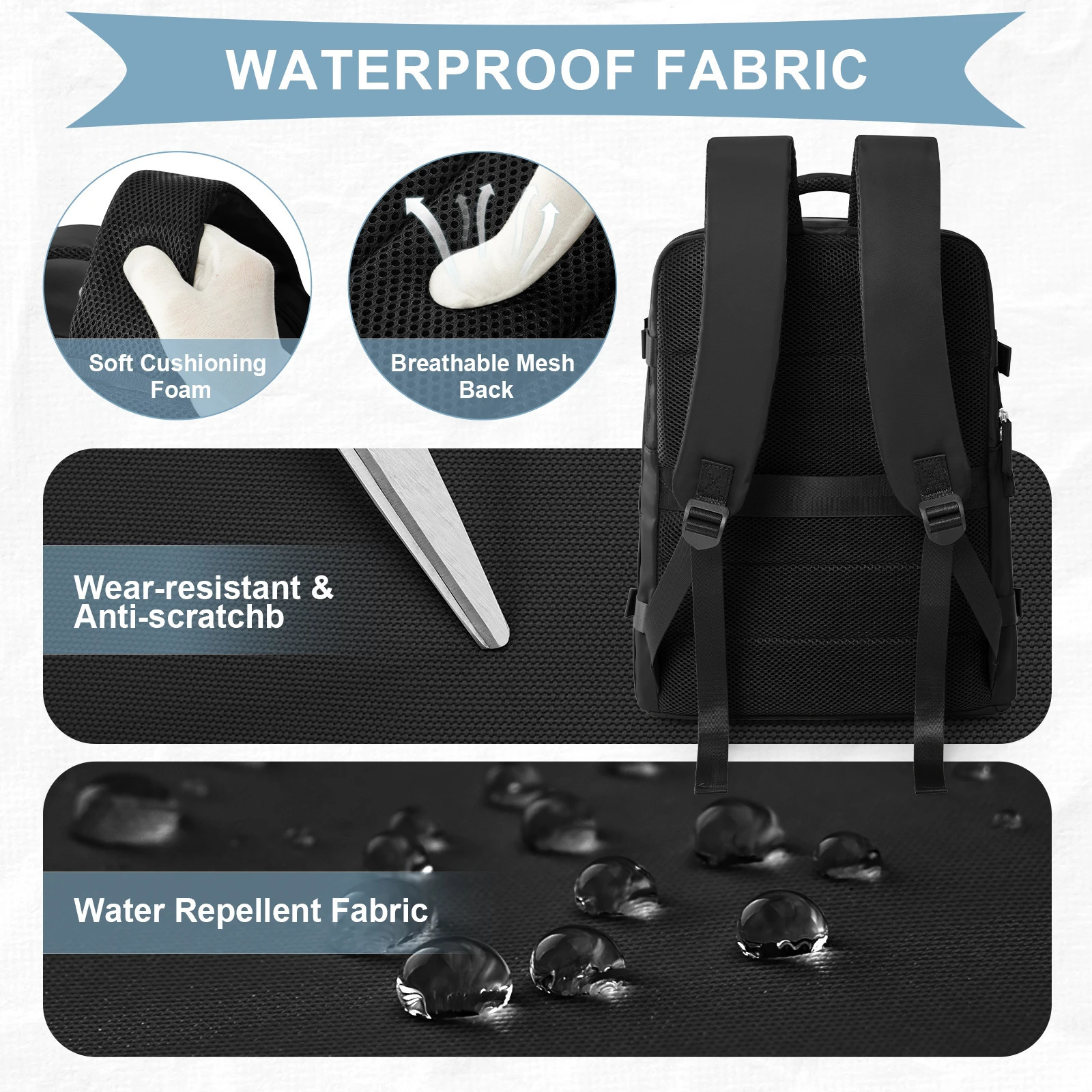 Women Backpack Travel Cabin Airplane Wizzair 40x30x20 Backpack Travel Cabin Hand Luggage Handbag Mens Backpack Notebook Backpack 251103