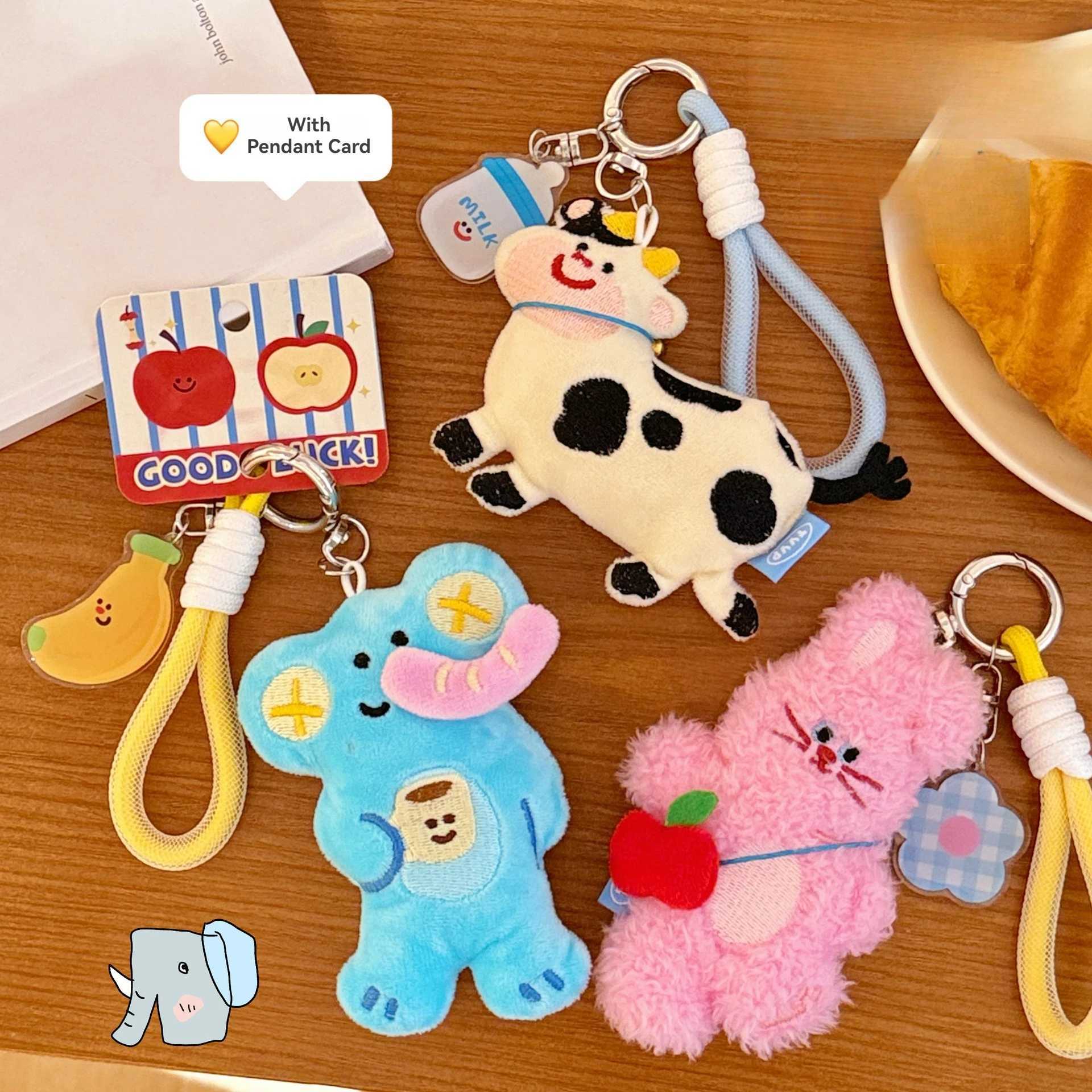 Cute Pet Doll Pendant Backpack Keychain Versatile Pendant Girlfriend Couple Small Gift C251104