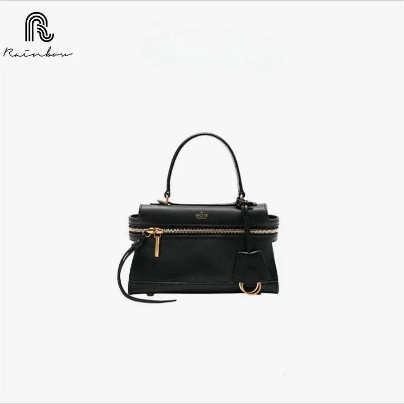 RAINBOW Fashion New High-quality Leather Handbag For Women Simple Versatile Single Shoulder Crossbody Bag Trendy sizes