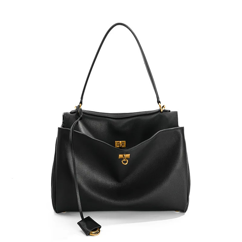 Rodeobag leather handbag single shoulder crossbody bag large capacity womens commuting highend tote 251103