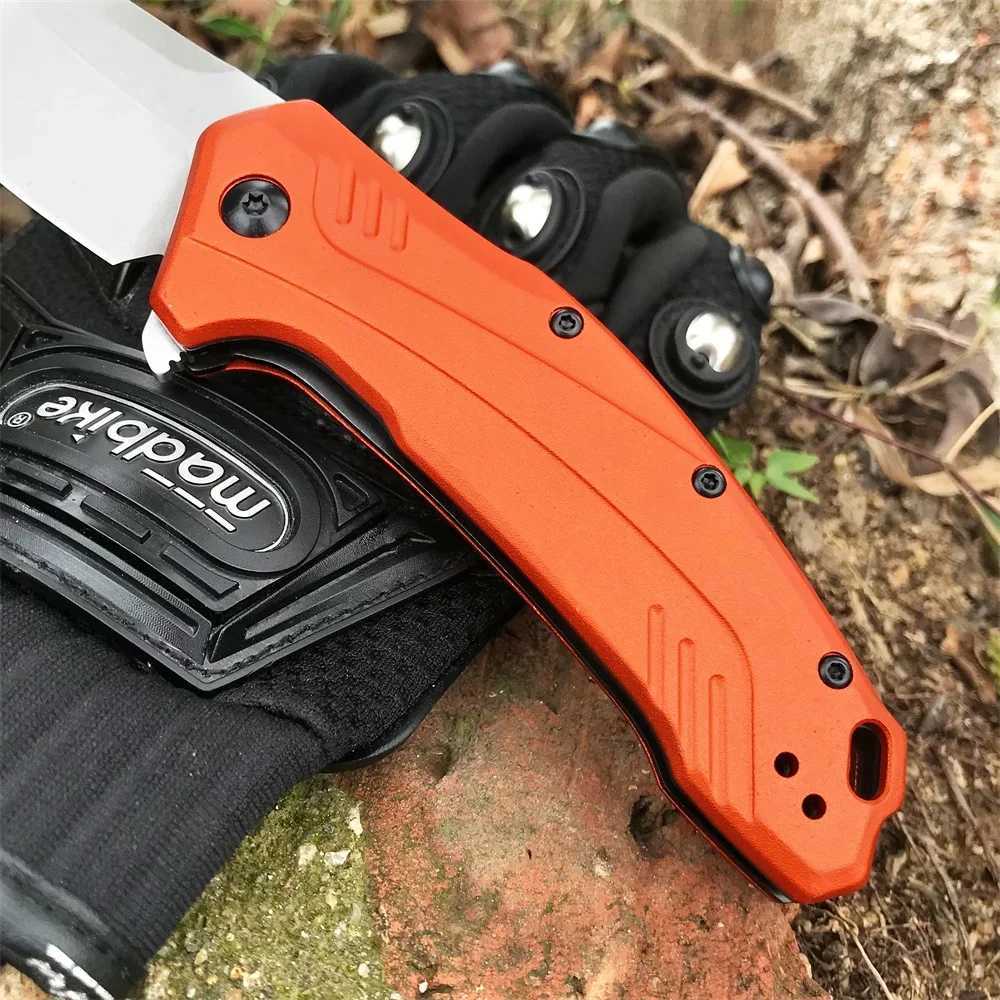 Folding Pocket Knife KS 1776 D2 Blade T6 Aluminum Handle Outdoor EDC Camping Knife Hiking Hunting Survival Fishing ToolT250402