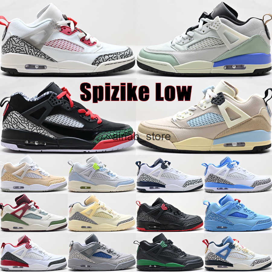 Basketball Shoes Top Spizikes Low Men Women Jump Mans Designer Trainers Sail Coconut Milk Varsity Red Bred Oban Unc Outdoor Sneakers Size 3645