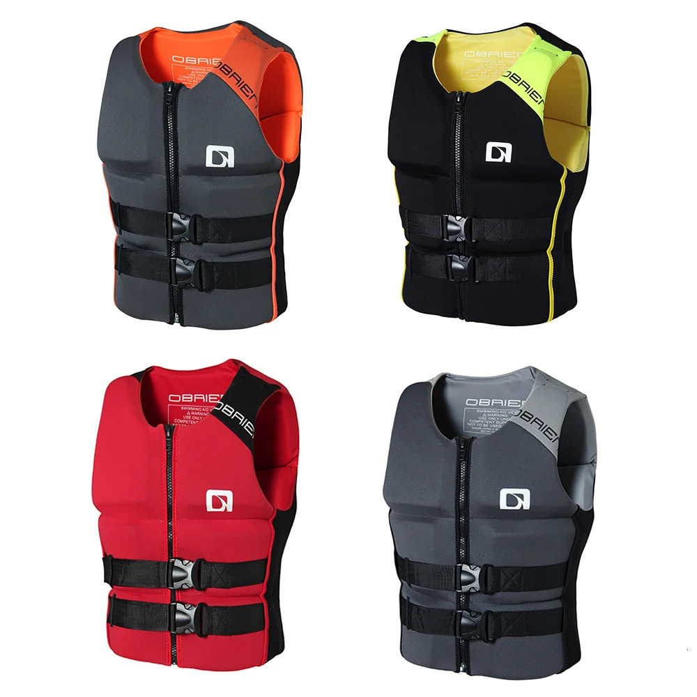Lifesaving Vest Surfing Adult Life Jacket Drifting Motorboat Buoyancy Life Jacket Swimming Floating Clothing Neoprene Woman Men 250403