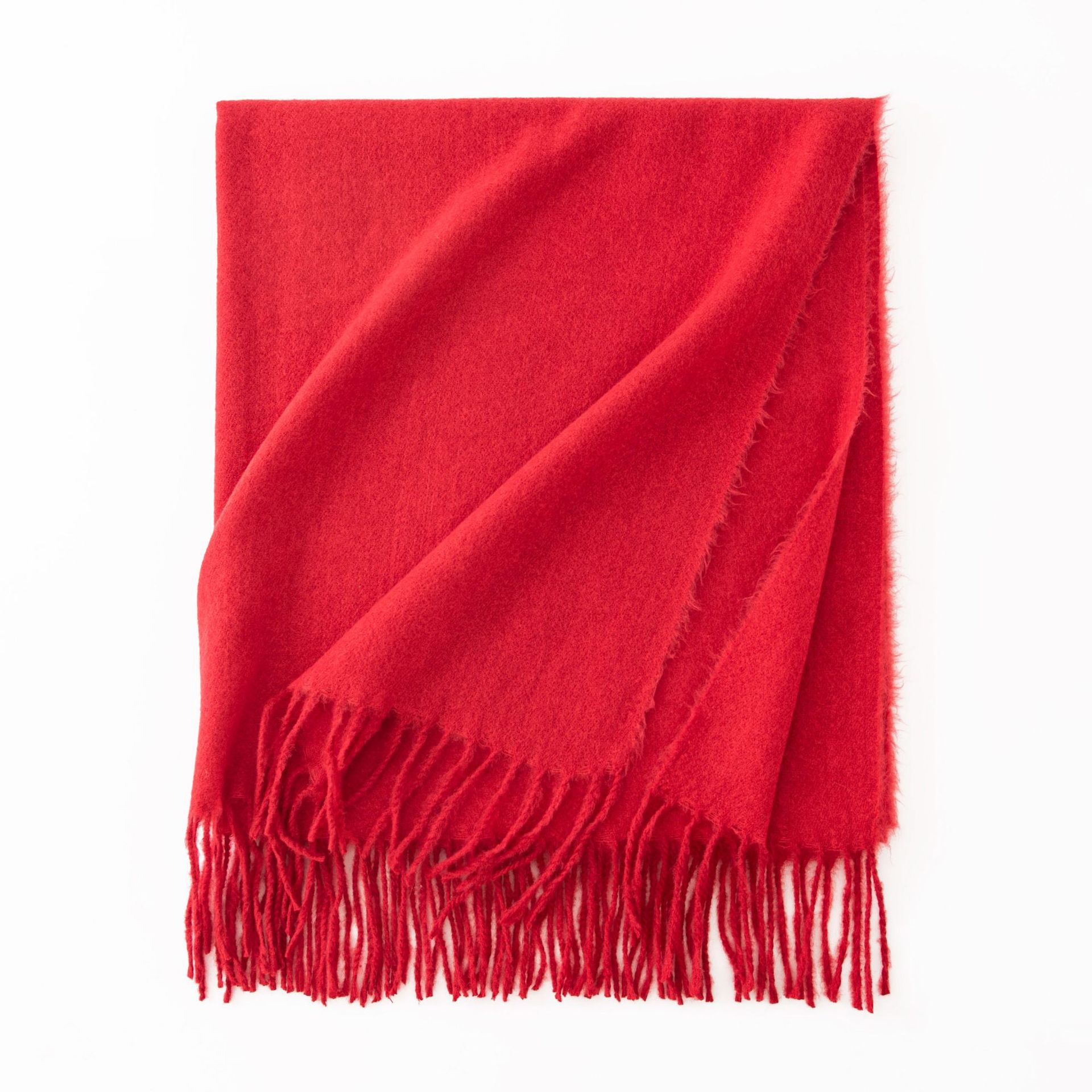 K298 Celebrity style cashmere feel scarf autumn and winter Korean imitation cashmere girls high-end 2025 shawl warm neck scarf