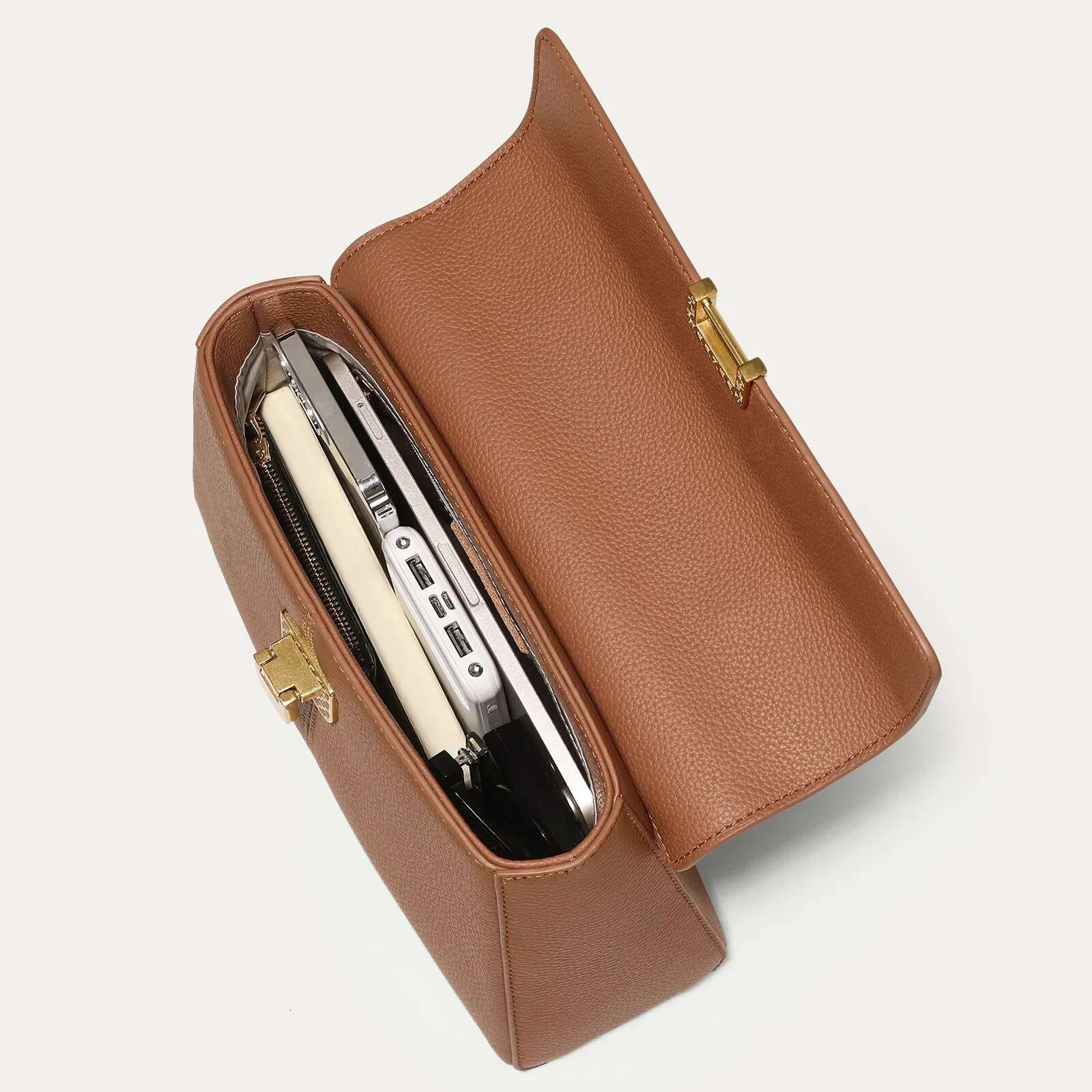 ITAMOOD Genuine Leather Handbag Women's Shoulder Suitable For Christmas Gifting Multifunctional Crossbody Bag