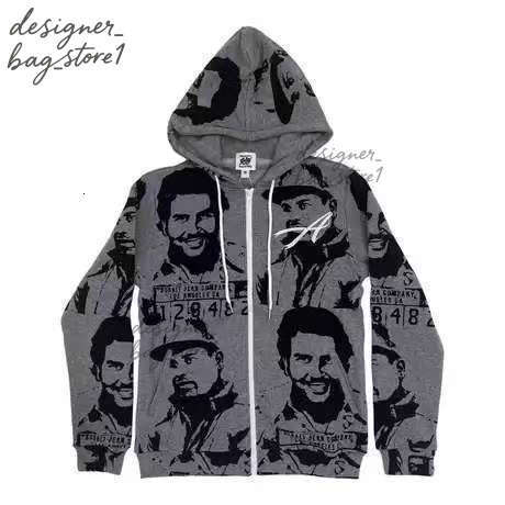 2025 10A Trendy Retro Cough Asaali Hooded Sweatshirt Durable Pure 100% Cotton Apparel For Men Women Stylish Clothing Eb8